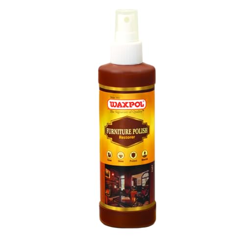 Waxpol Furniture Polish Restorer Wood Polish Shine Spray for Furniture, Cabinets, and Wardrobes, Restores & Maintains Wood Shine 200 ml - Image 1
