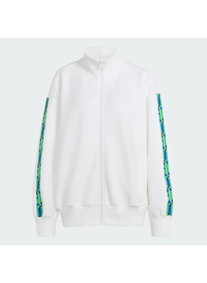 adidas Soft Lux Loose Full-Zip - Image 2