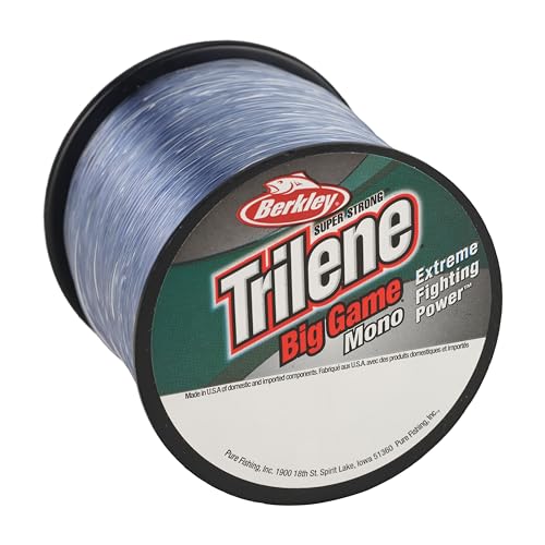 Berkley Trilene® Big Game™, Steel Blue, 10lb | 4.5kg, 1500yd | 1371m Monofilament Fishing Line, Suitable for Saltwater and Freshwater Environments - Image 2