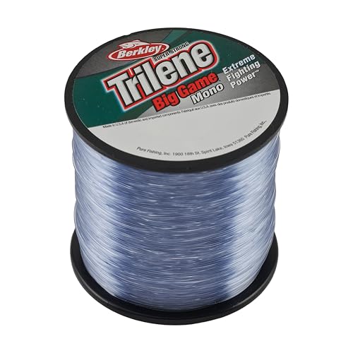 Berkley Trilene® Big Game™, Steel Blue, 10lb | 4.5kg, 1500yd | 1371m Monofilament Fishing Line, Suitable for Saltwater and Freshwater Environments - Image 1