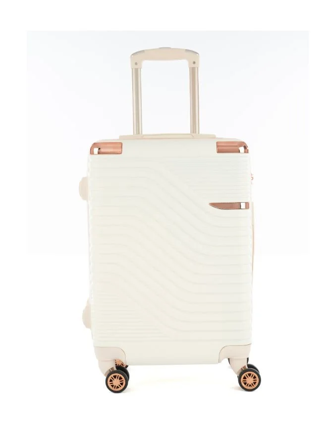 LIMRA A travel bag set consisting of 5 luggage bags beige color, size 32"/28"/24"/20"/12 inches