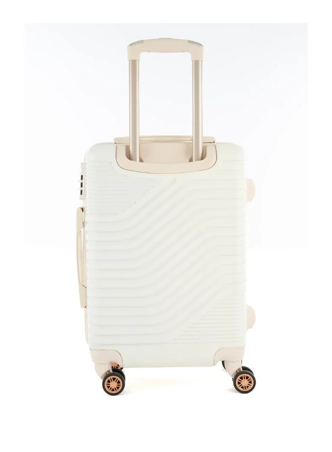 LIMRA A travel bag set consisting of 5 luggage bags beige color, size 32"/28"/24"/20"/12 inches