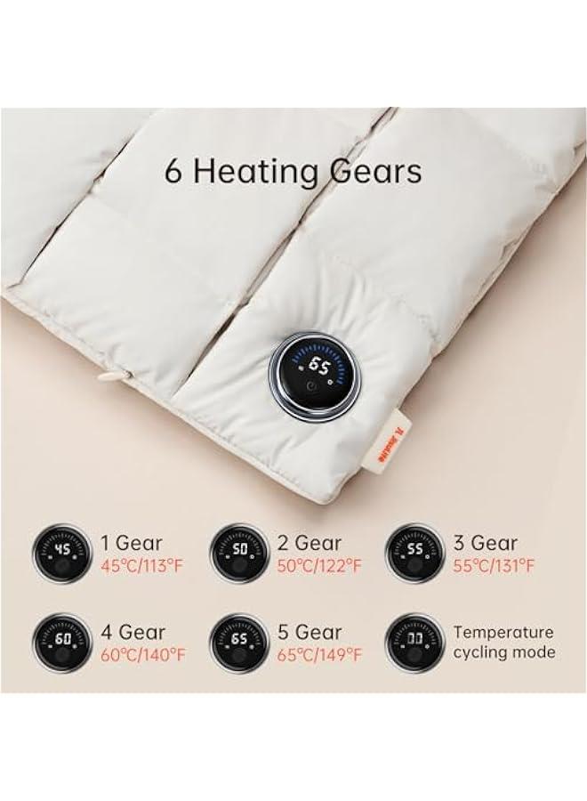 Generic Hand Warmers Rechargeable, 6 Gears Heated Gloves with Power Bank, Multi-Functions Heating Pad & Hand Warmers, Heated Gloves Gifts for Women, Kids, Hunting, Camping  - Image 3