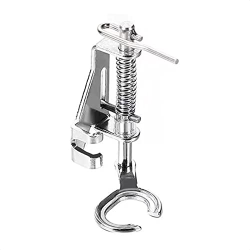 TISEKER Metal Open Toe Free Motion Quilting Darning Embroidery Presser Foot for Brother, Singer, Toyota, Babylock, Viking, Euro-Pro, Janome, Kenmore, White, Juki, Simplicity Domestic Sewing Machines - Image 1