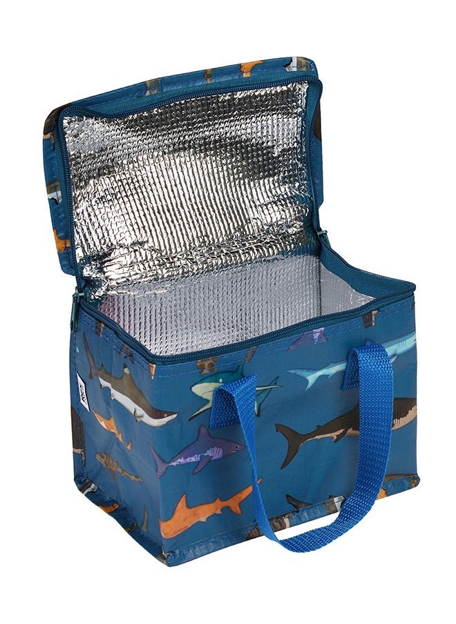 Rex London Sharks Insulated Lunch Bag – Ocean-Themed Kids Lunch Bag for Boys and Girls – Insulated and Water-Resistant with Carry Handle - Image 2