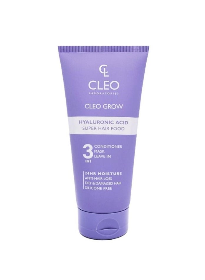 Cleo Hyaluronic Acid super Hair Food 3X1   150 ml
