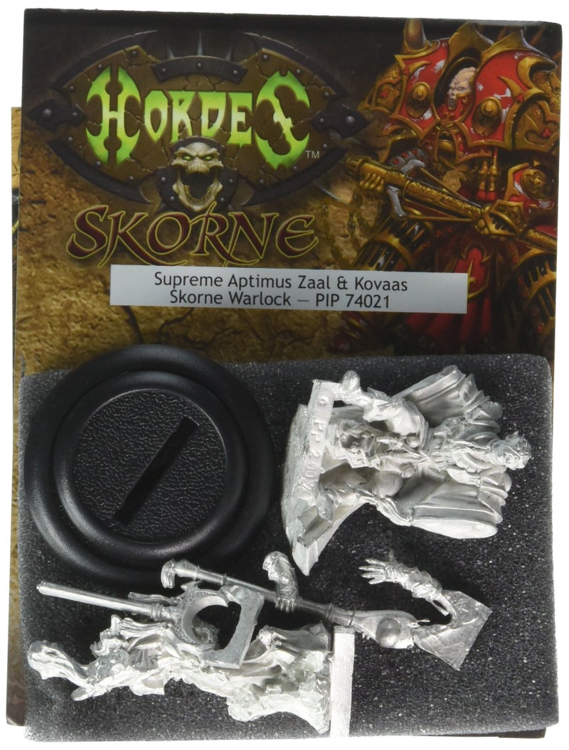 Privateer Press Hordes Skorne Aptimus Zaal and Kovass Model Kit - Image 2
