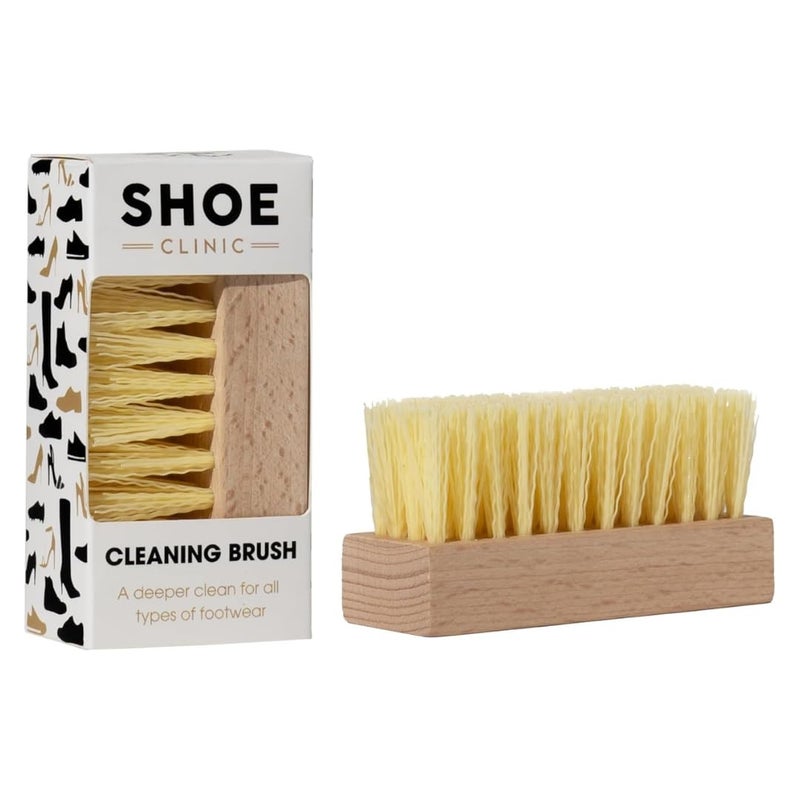 Shoe Clinic Soft Bristle Brush â€“ Cleaning Brush â€“ Hand Brush â€“ Deep Cleans and Easily Lifts Dirt from All Types of Footwear - Image 1