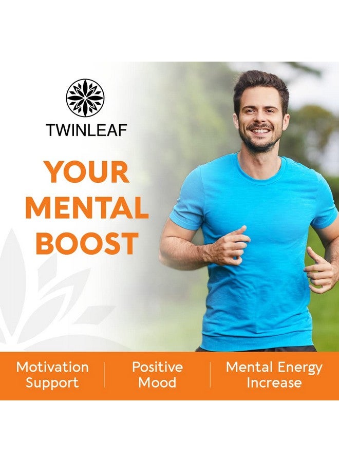 TWINLEAF Dopamine Brain Food Natural Supplement 1000 Mg Blend Made In Usa Vitamin B 12 Ltyrosine To Increase Motivation Boost Your Mental Drive 60 Caps - Image 5