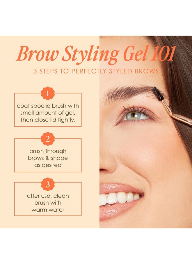 Grande Cosmetics Grande Cosmetics Brow Lamination Gel | DIY Eyebrow Lamination | Shapes, Sculpts & Sets With 12-Hour Hold | Conditions & Nourishes For Healthier Looking Brows  - Image 5