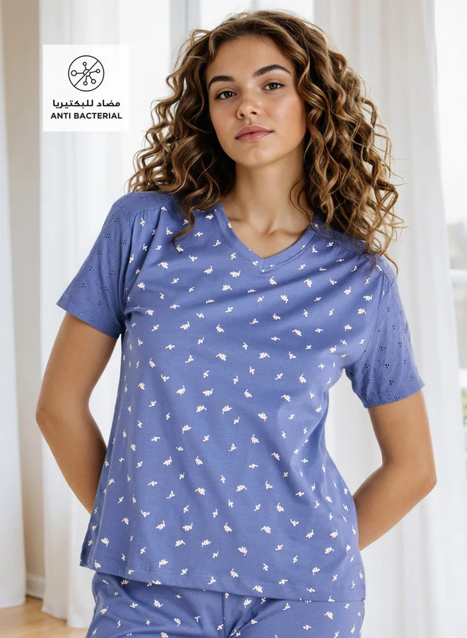 Splash FAV Printed Pyjama Set