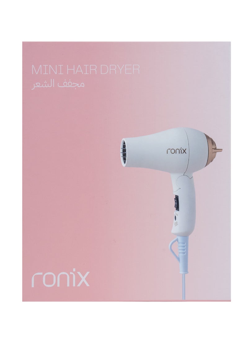 RONIX - Hair Dryer Mini 1200 W - 1 Device - Image 1