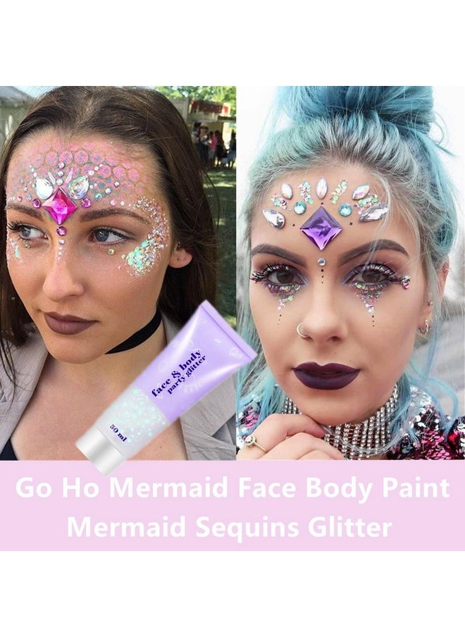 Clear White Body Glitter,Festival Rave Outfits For Women,Holographic White Face Glitter Gel,Mermaid Face Paint Glitter Sequins,Fairy White Makeup Chunky Glitter,Rave Accessories - pzsku/Z83C2E3ABA544F73C7863Z/45/_/1734437470/6c0d6650-6d2b-4a83-aca3-303c64ee766b