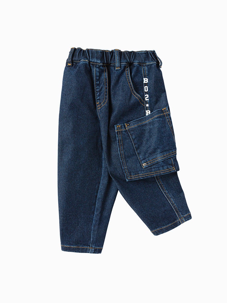 بالابالا بنطلون جينز بطبعة للأولاد - Image 4