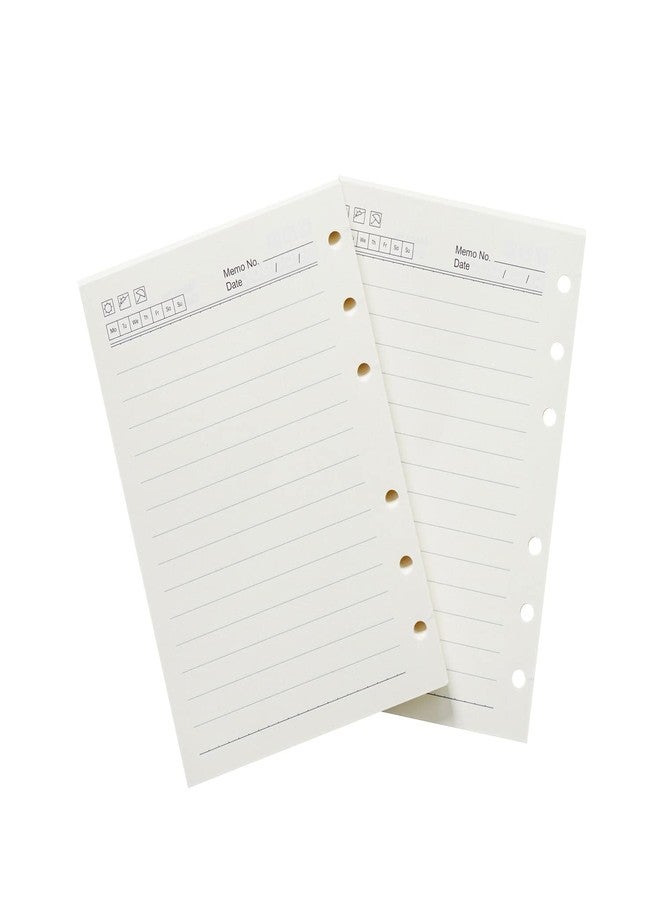 موترم عبوات إعادة تعبئة مبطنة من موتيرم لأوراق True-A6 ذات الحلقات - مجموعة من قطعتين (5.83 بوصة × 4.13 بوصة) - Image 1