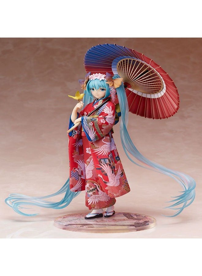 Hatsune Miku Action Character Character Game Character Game PVC Model Sculpting Home Improvement Friend Gift  - Image 1