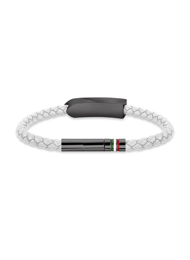 Ducati Corse Ducati Storia White Bracelet For Men - DTAGB2137404