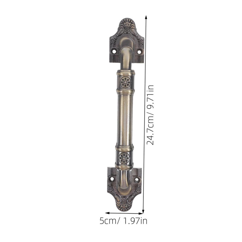 Retro Sliding Door Handles 2 Pack Vintage Barn Door Pulls For Wooden Gate Cabinet Hardware - Image 3