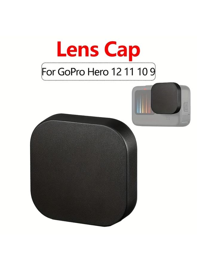 TPU Lens Cap for Hero 12 11 10 9 Dust Protection - Image 1