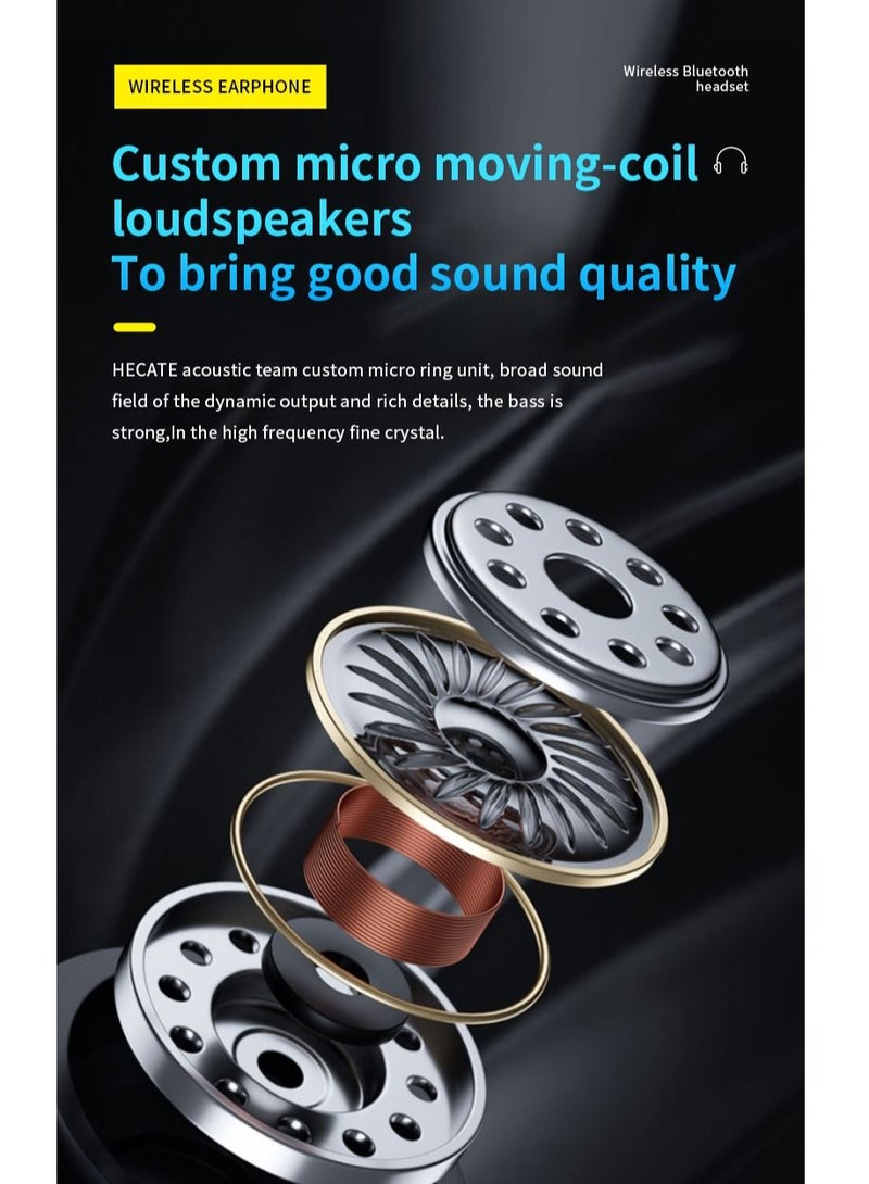 SAB In-Ear Wireless Bluetooth Headphones Compact and Portable with Superior Sound Quality - Image 5