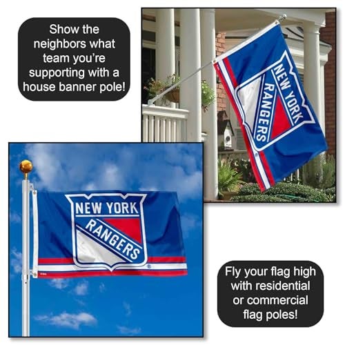 WinCraft New York Rangers Flag 3x5 Banner - Image 3
