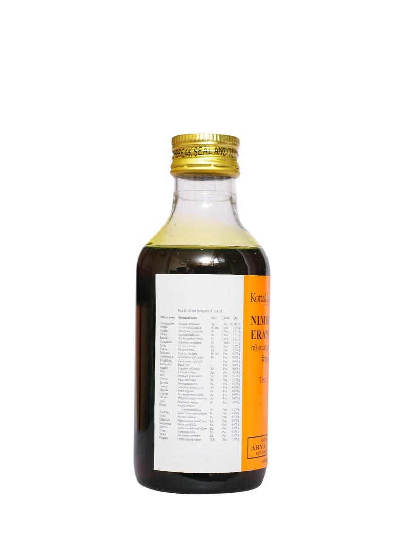 Kottakkal Ayurveda Nimbamritadi Eranda Tailam 200ml - Image 2