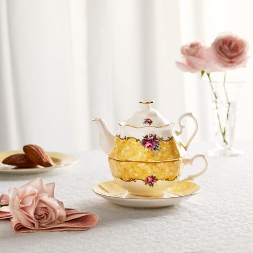 Royal Albert 100 Years Tea for One, 16.25oz, Bouquet 1990 - Image 5