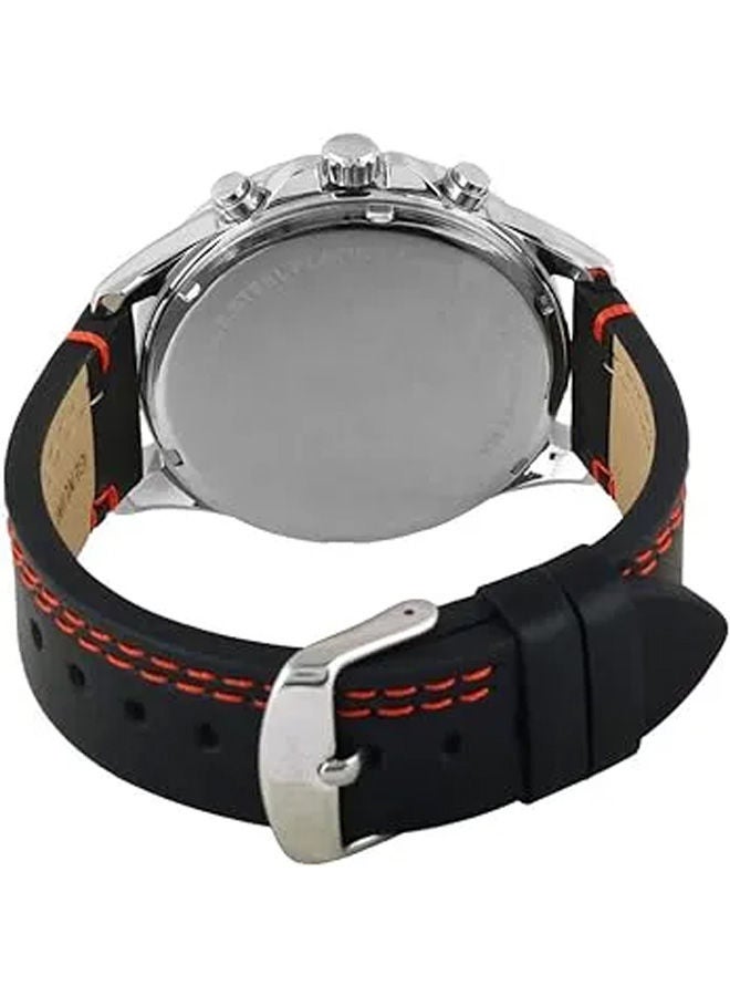 DANIEL KLEIN Leather Chronograph Watch DK.1.13278-1  - Image 2