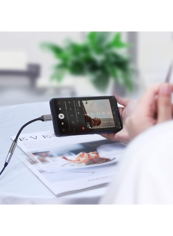 iMee محول كابل الصوت iMee IM-232 Lightning إلى 3.5 مم أنثوي AUX - سلسلة PowerPort، كابل مضفر قصير بطول 0.12 م لجميع أجهزة iOS مع مقبس Lightning (آيفون/آيباد) - جودة صوت أصلية بدون فقدان، دعم متعدد الوظائف للمكالمات والموسيقى والألعاب والملاحة - سلك نحاسي نقي مقاوم للتشابك ودائم - Image 5