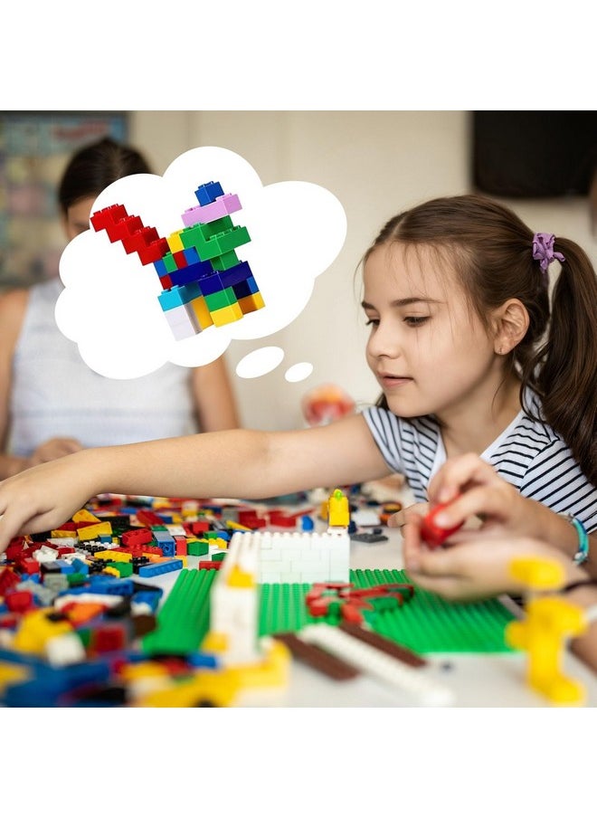 3 otters 3 otters 1000PCS Building Blocks Set - Classic Basic Building Blocks Kit Compatible with All Major Brands for Kids  - Image 2
