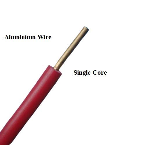 Litost Litost Aluminium Solid Pvc Wire Single Core 10 Sq Mm Length 90 Mtr  - Image 2