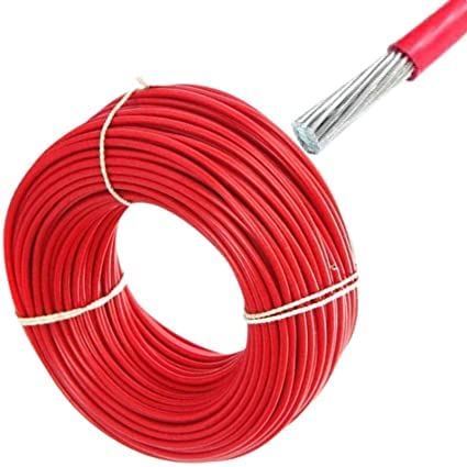 Litost Litost Aluminium Solid Pvc Wire Single Core 10 Sq Mm Length 90 Mtr  - Image 1