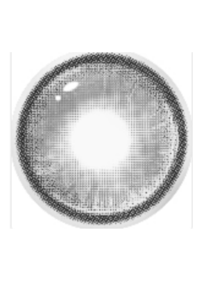 KSSEYE Chicago Grey Yearly Colored Contact Lenses, Unisex Cosmetic Contact Lenses, Enlargement Collection With Case - Image 2