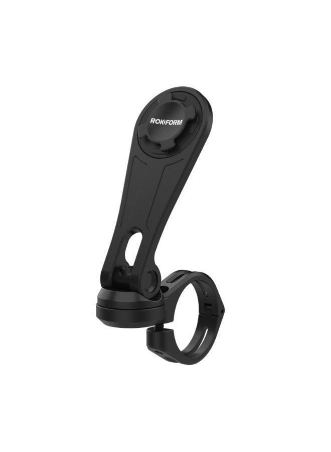 Rokform Motorcycle Handlebar Mount Aluminum Kit – Black - Image 1