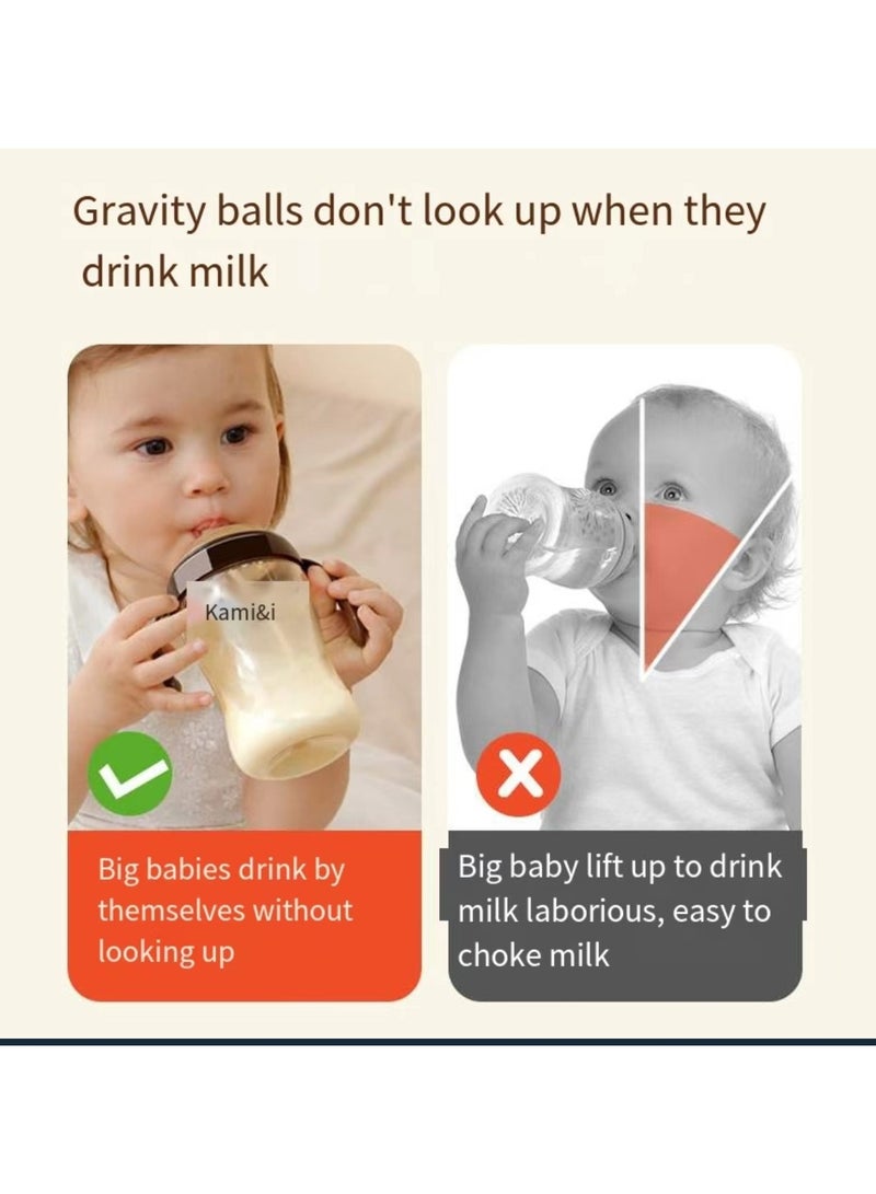 ULHYC Natural baby bottles with temperature sensitive and color changing markings - Image 4