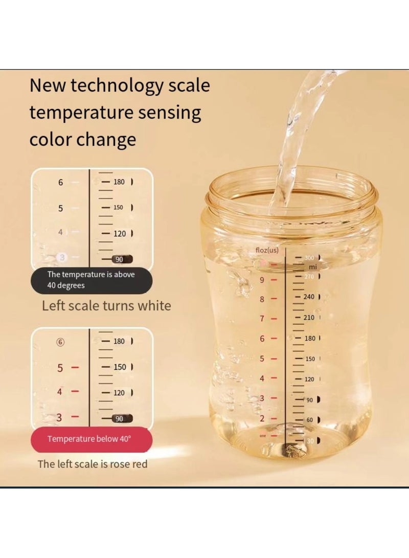 ULHYC Natural baby bottles with temperature sensitive and color changing markings - Image 3