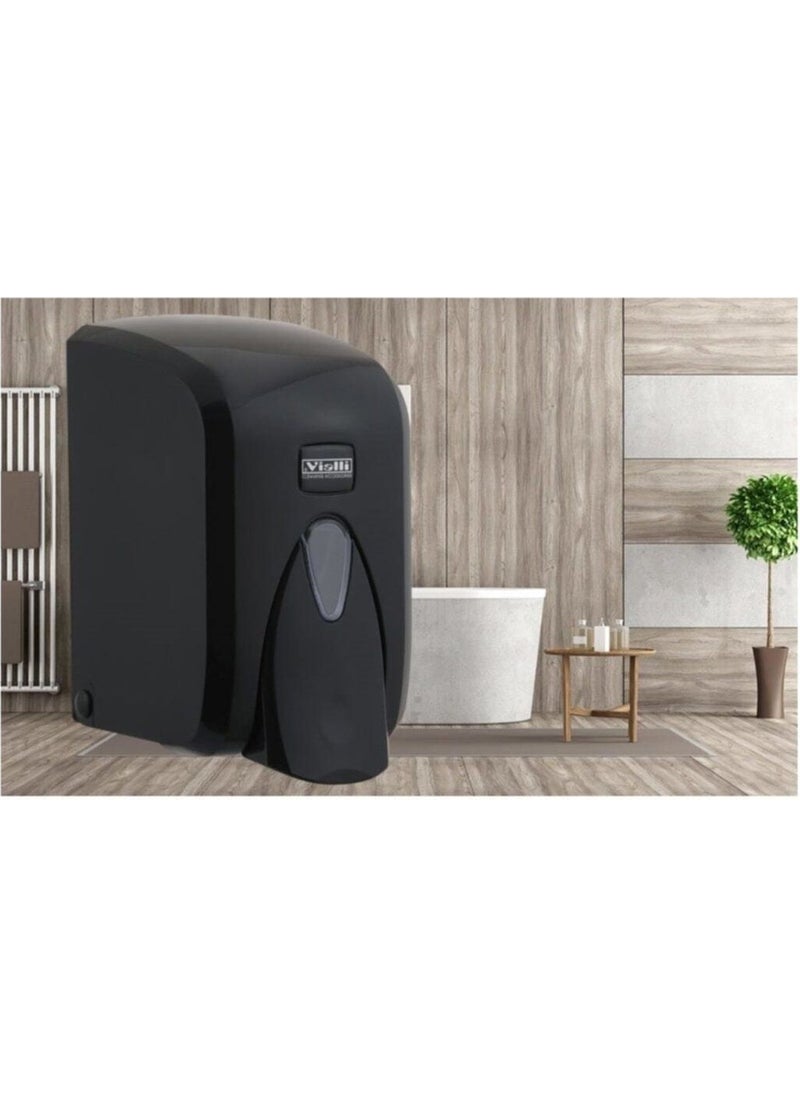 Vialli F5B 500 Gr. Liquid Foam Hand Soap Dispenser / Foaming Device - White - Plastic - Foaming Device  - Image 2