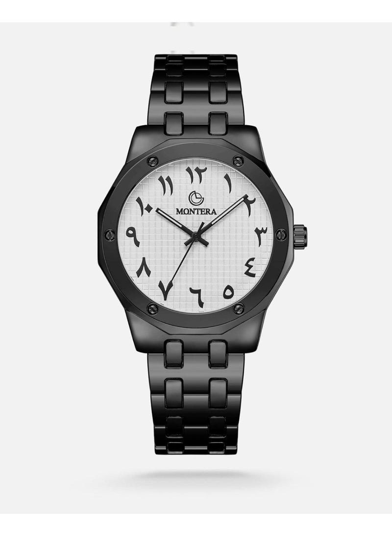 Montera Classic Men's Wristwatch, Water Resistant