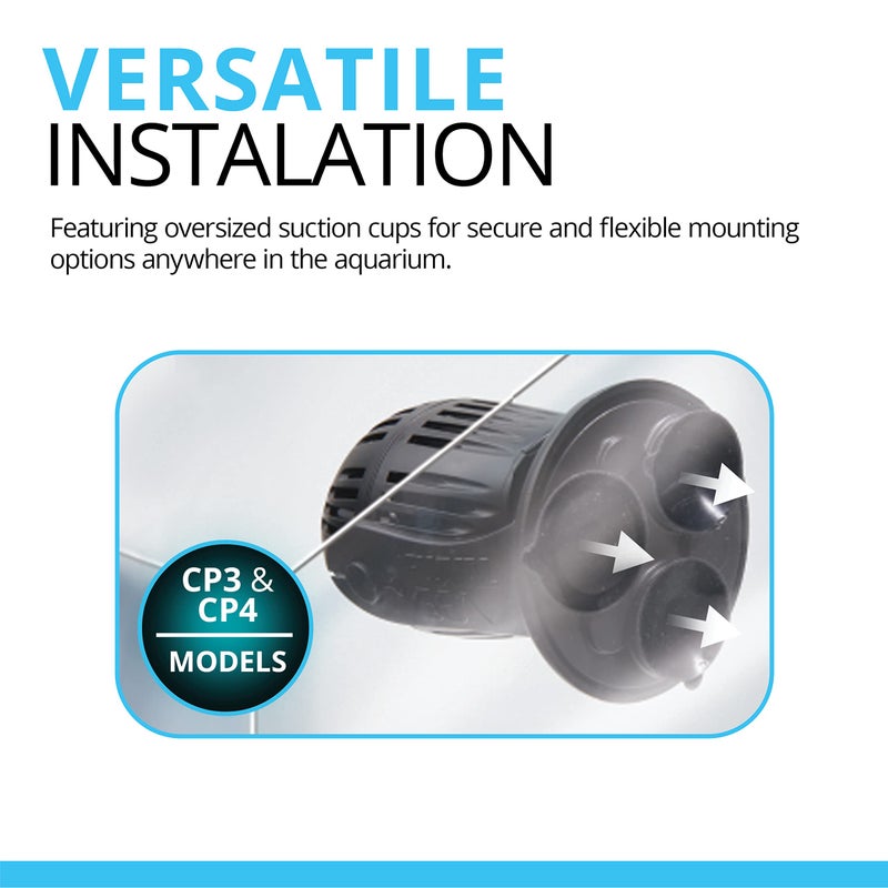 Fluval Sea CP3 Wave Maker Circulation Pump for Freshwater & Saltwater Aquariums, 14347 - Image 5