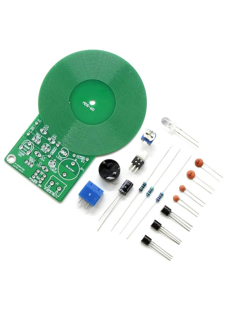 Gump's grocery DIY Kit Metal Detector Kit Electronic Kit DC 3-5V 60mm Non-Contact Sensor Module  - Image 1