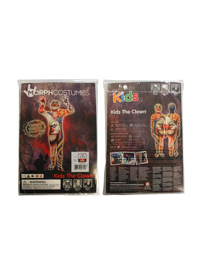 Morphsuits Kids Clown Monster Costume - Large 4'-4'6 / 10-12 Years - Image 5