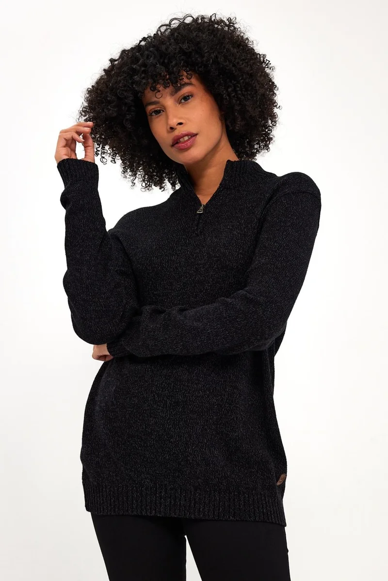 Alexander Gardi Zippered Turtleneck Casual Sweater (E21-181009)