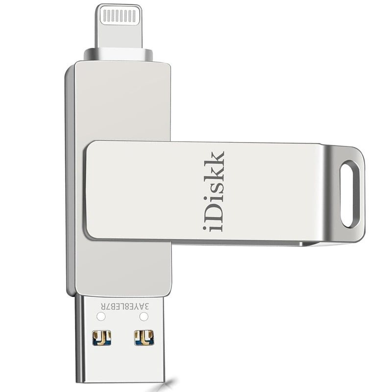 iDiskk ã€App-le Certified 1T Bã€‘ iDiskk Photo Storage iPhone Flash Drive Photo Stick for iPhone (14/13/12/11 Pro/Plus/Pro Max,13/12 Mini,XR,XS,XS Max,X),Lightning iPad, MacBook/PC External USB Storage - Image 1