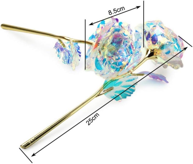 ويوبلز علبة هدايا على شكل فانوس ذهبي اللون مزين بورق ذهبي عيار 24 قيراطًا، هدية مثالية لعيد الحب (تاناباتا) أو كهدية إبداعية. - Image 4