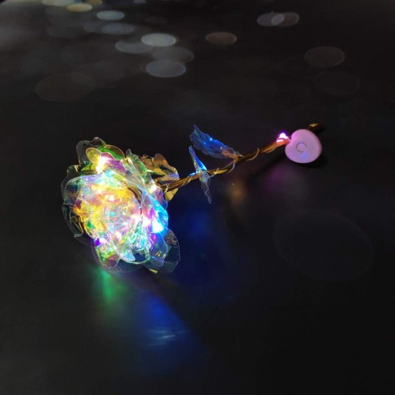 ويوبلز علبة هدايا على شكل فانوس ذهبي اللون مزين بورق ذهبي عيار 24 قيراطًا، هدية مثالية لعيد الحب (تاناباتا) أو كهدية إبداعية. - Image 3