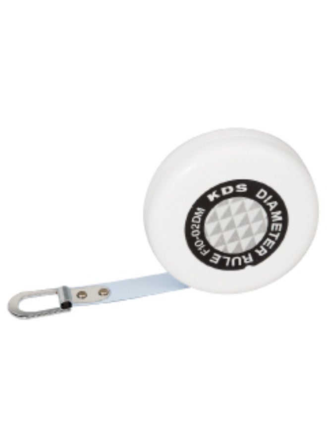KDS F10-02DM High-Precision Steel Diameter Tape – 2m Dual Reading Tape with Auto-Lock - Image 3