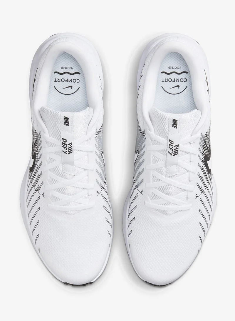 Nike WHITE/BLACK NIKE RUN DEFY for Men | Best Price UAE