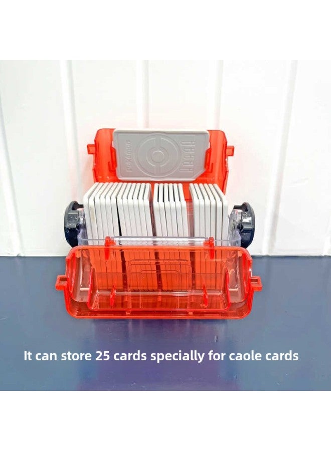 Crystal Edition Cassette Collection Box Pokémon Plus Ao Card Storage Box Plus Ao Plate Arcade Game Card Collection Box-Color:Medium Collection Box  - Image 3