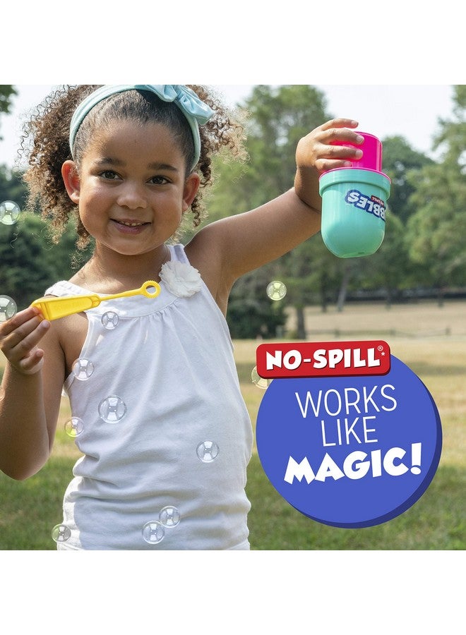 Little Kids Fubbles Bubbles No Spill Bubbles Tumbler Bubble Toy For Babies Toddlers And Kids Of All Ages Includes 4Oz Bubble Solution And Bubble Wand (Tumbler Colors May Vary) - Image 3