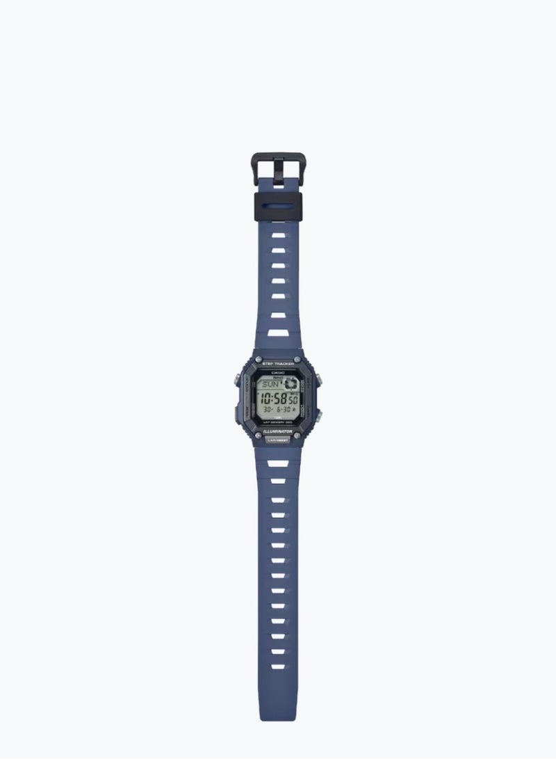 CASIO Digital Steps Tracker Resin Band Watch WS-B1000-2AV - Image 3